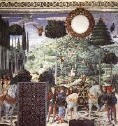 GOZZOLI, Benozzo Procession of the Middle King Sweden oil painting artist
